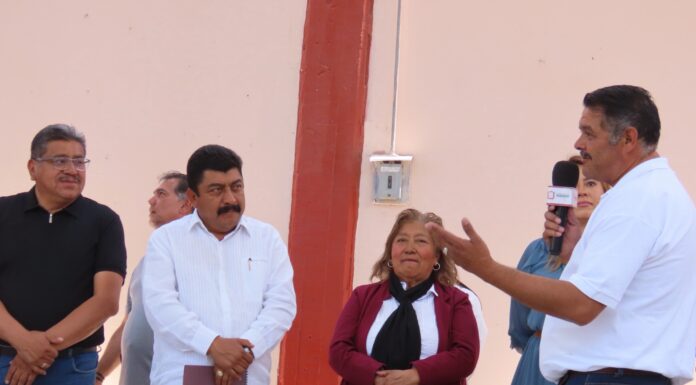Gobierno de Texcoco cumple compromiso con techumbre en Santa Cruz de Arriba