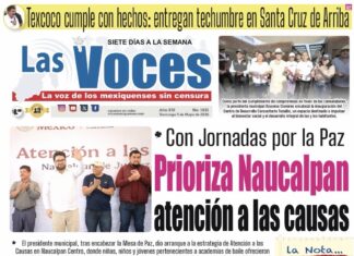 Con Jornadas por la Paz Prioriza Naucalpan atención a las causas