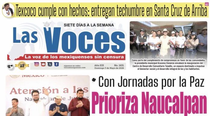 Con Jornadas por la Paz Prioriza Naucalpan atención a las causas