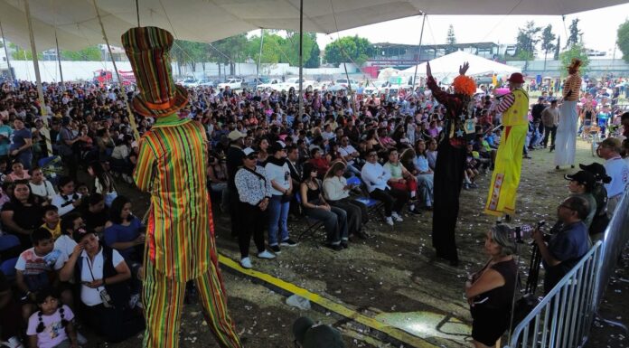 Celebran Día del Niño con más de 2 mil asistentes en Cuautitlán