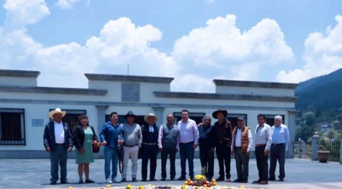 Conmemoran 100 años del ejido de Santa María Tlalmimilolpan en Lerma
