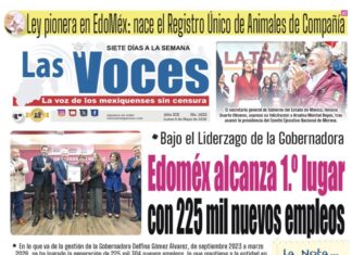 Bajo el Liderzago de la Gobernadora, Edoméx alcanza 1.º lugar con 225 mil nuevos empleos