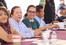 Azucena Cisneros refuerza estrategia de seguridad en Granjas Ecatepec con trabajo comunitario