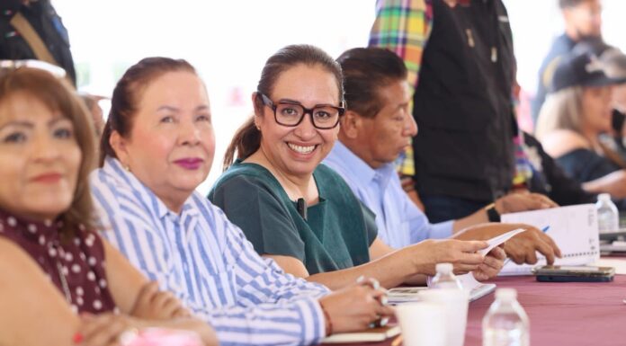 Azucena Cisneros refuerza estrategia de seguridad en Granjas Ecatepec con trabajo comunitario