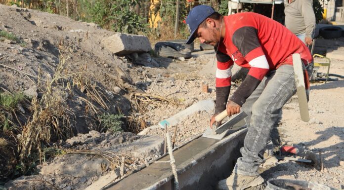 Avanza Teoloyucan en obras de infraestructura tras atender socavón en Santa Cruz