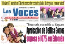 Gobernadora consolida su liderazgo, Aprobación de Delfina Gómez supera el 67% en Edoméx