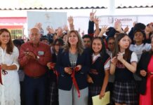 Cuautitlán fortalece infraestructura educativa con nuevo arcotecho en la ESTIC 128
