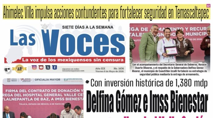 Con inversión histórica de 1,380 mdp, Delfina Gómez e Imss Bienestar rescatan Hospital Valle Ceylán