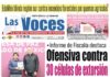 Informe de Fiscalía destaca Ofensiva contra 30 células de extorsión