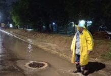 Gobierno de Tepotzotlán mantiene labores para atender afectaciones por lluvias en El Trébol