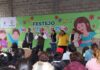 Manuel Vilchis convive con familias de El Contadero en cierre de festejos por Día de las Madres y la Niñez