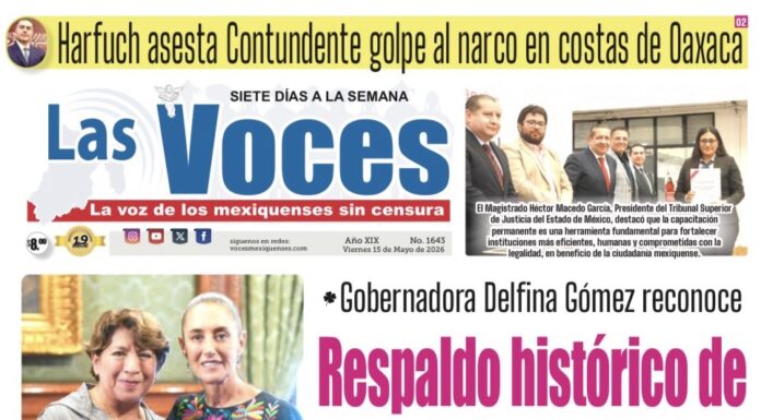 Respaldo histórico de Gobernadora Delfina Gómez reconoce de Claudia Sheinbaum al EdoMéx