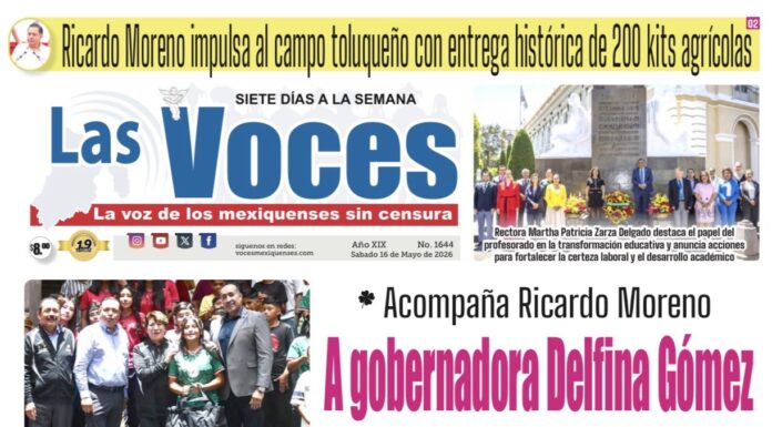 Acompaña Ricardo Moreno A gobernadora Delfina Gómez para entrega de kits deportivos