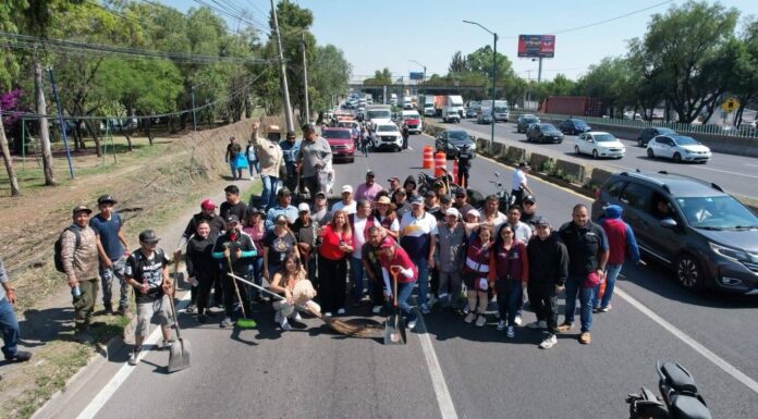 Encabeza Juanita Carrillo mega jornada de limpieza previo a entrega de repavimentación en Periférico