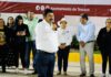 Entrega Gobierno de Texcoco techumbre en plaza cívica para fortalecer la convivencia comunitaria