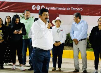 Entrega Gobierno de Texcoco techumbre en plaza cívica para fortalecer la convivencia comunitaria