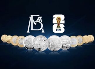 Banxico desata fiebre mundialista con 12 monedas históricas rumbo al Mundial 2026