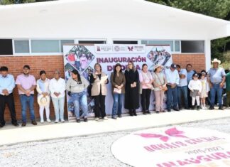 Inaugura Carmen Albarrán nuevo Centro Comunitario en Donato Guerra