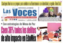 Con estrategias de Mesa de Paz Caen 36% todos los delitos de alto impacto en EdoMéx