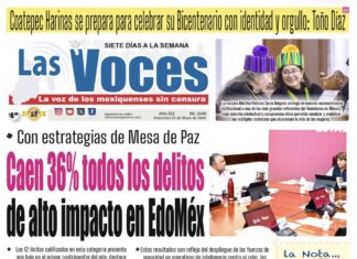 Con estrategias de Mesa de Paz Caen 36% todos los delitos de alto impacto en EdoMéx