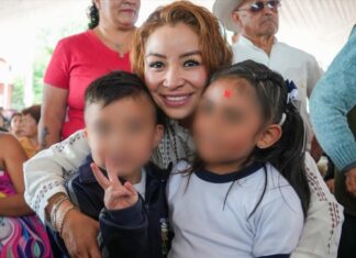 Yoselin Mendoza celebra a niñas, niños y madres de Barrón con convivencia comunitaria en Nicolás Romero
