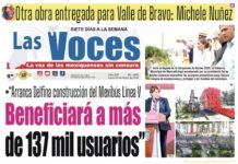 “Arranca Delfina construcción del Mexibús Línea V Beneficiará a más Beneficiará a más de 137 mil usuarios”
