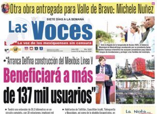 “Arranca Delfina construcción del Mexibús Línea V Beneficiará a más Beneficiará a más de 137 mil usuarios”