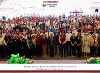 Refuerza Raciel Pérez servicios médicos en Tlalnepantla durante la Semana Nacional de Salud