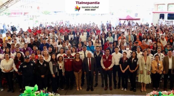Refuerza Raciel Pérez servicios médicos en Tlalnepantla durante la Semana Nacional de Salud