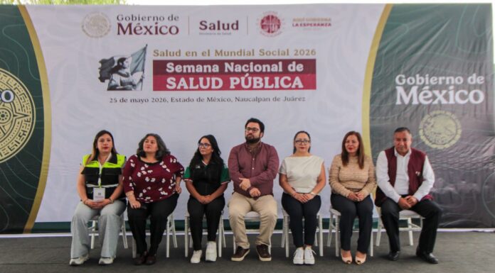 Refuerza Naucalpan acciones preventivas durante la Semana Nacional de Salud Pública 2026