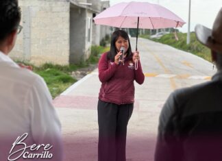 Berenice Carrillo impulsa obras de alto impacto para transformar comunidades de Temoaya