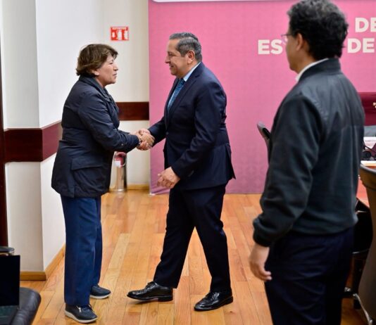 Delfina Gómez refuerza coordinación institucional en Mesa de Paz del Estado de México