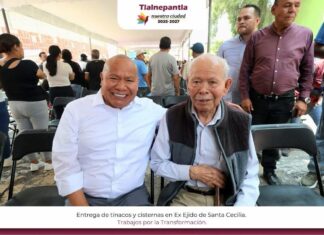 Tlalnepantla fortalece almacenamiento de agua con entrega de tinacos y cisternas