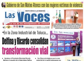En la Zona Industrial de Toluca…Delfina y Ricardo consolidan transformación vial