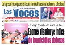 Trabajo Coordinado Rinde Frutos… Edoméx disminuye índice de homicidios dolosos