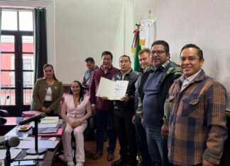 Entregan licencia sanitaria y permiso de obra para nuevo panteón en La Haciendita, Tenango del Valle