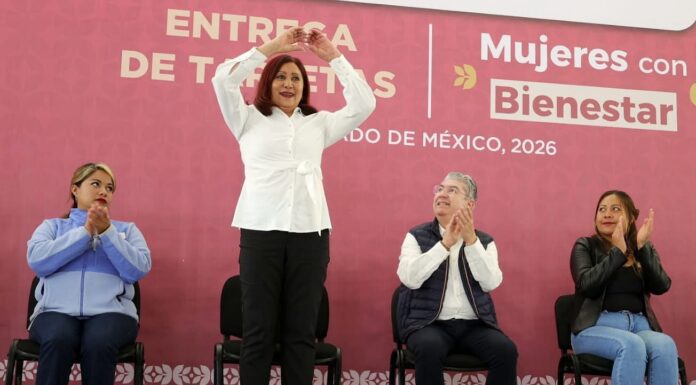 Más de 5 mil mujeres de Tecámac reciben tarjetas del programa Mujeres con Bienestar
