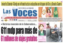 Histórica inversión de la Gobernadora… 611 mdp para más de 61 millones de viajes gratuitos