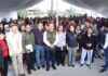 Entrega Manuel Vilchis programa alimentario “Juntos, Repartiendo Logros” en Zinacantepec