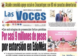 Con estrategias de prevención Evitan pérdidas Por casi 9 millones de pesos por extorsión en EdoMéx