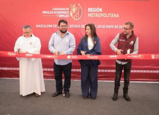 Acercan oportunidades de empleo y financiamiento a familias de Naucalpan con Caravana de Impulso Económico