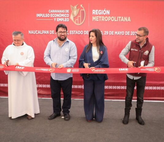 Acercan oportunidades de empleo y financiamiento a familias de Naucalpan con Caravana de Impulso Económico