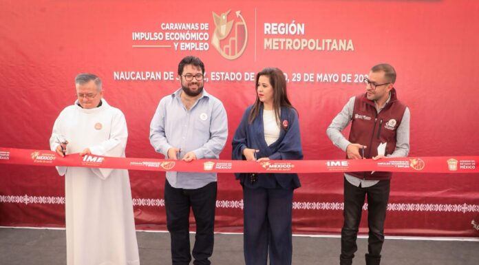 Acercan oportunidades de empleo y financiamiento a familias de Naucalpan con Caravana de Impulso Económico