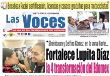 Sheinbaum y Delfina Gómez, en la zona Norte… Fortalece Lupita Díaz la 4 transformación del Edomex