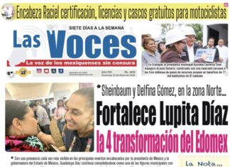 Sheinbaum y Delfina Gómez, en la zona Norte… Fortalece Lupita Díaz la 4 transformación del Edomex
