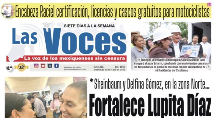 Sheinbaum y Delfina Gómez, en la zona Norte… Fortalece Lupita Díaz la 4 transformación del Edomex