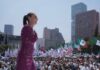 Claudia Sheinbaum rinde cuentas a dos años del triunfo electoral desde el Monumento a la Revolución