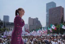 Claudia Sheinbaum rinde cuentas a dos años del triunfo electoral desde el Monumento a la Revolución