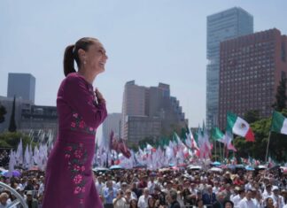 Claudia Sheinbaum rinde cuentas a dos años del triunfo electoral desde el Monumento a la Revolución