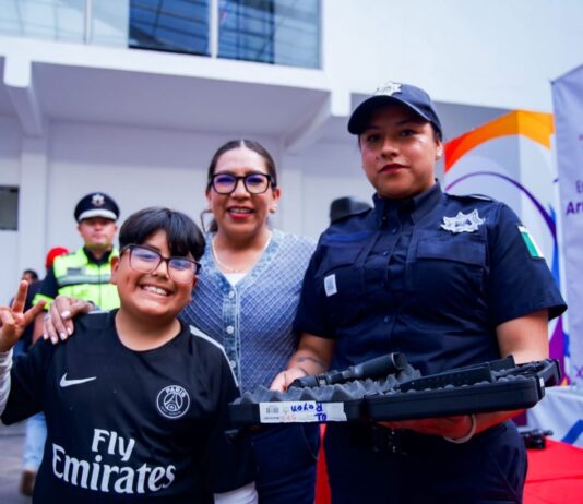 Fortalece Gobierno de Rayón la seguridad pública con entrega de nuevo armamento a la Policía Municipal